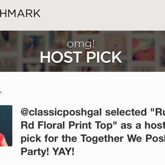 Ruby Rd Floral Top🎉HP🎉 - Picture 5 of 5